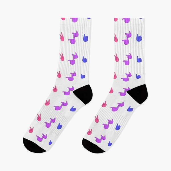 Item preview, Bi hands - subtle awkward bisexual flag designed and sold by Chiara Filincieri.