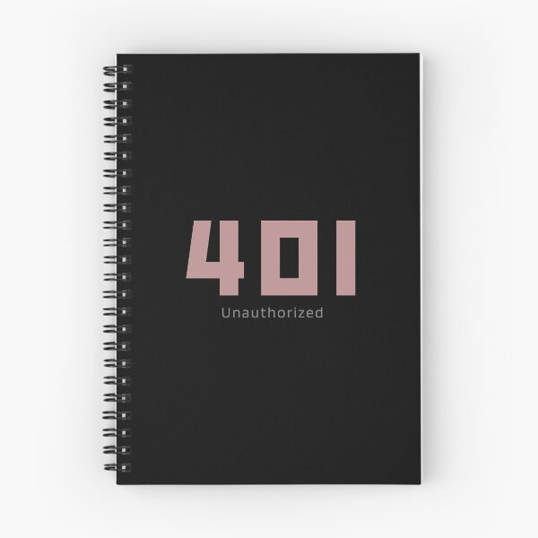 Item preview, HTTP status codes: 401(unauthorized) designed and sold by S9View.