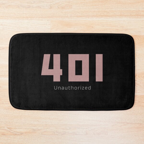Item preview, HTTP status codes: 401(unauthorized) designed and sold by S9View.