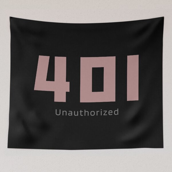 Item preview, HTTP status codes: 401(unauthorized) designed and sold by S9View.