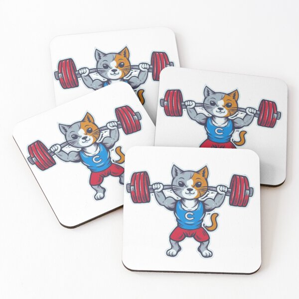 Item preview, Cat Lifting Weights designed and sold by JackAMM.