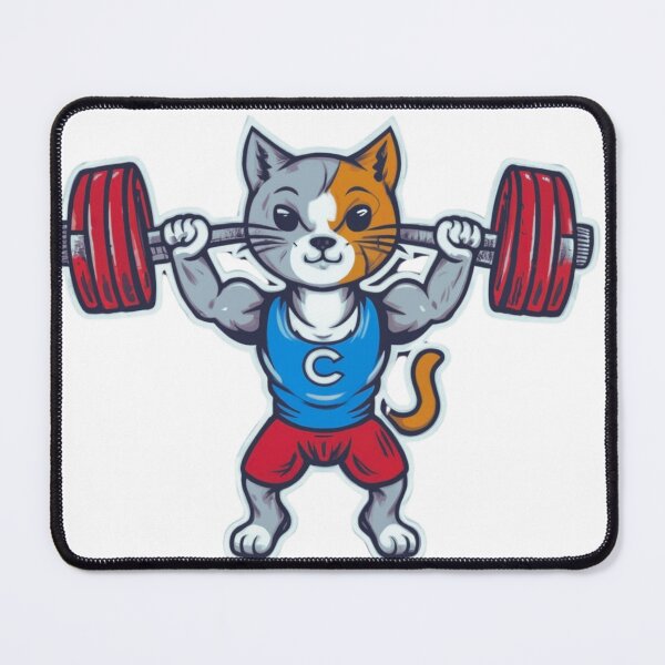Item preview, Cat Lifting Weights designed and sold by JackAMM.