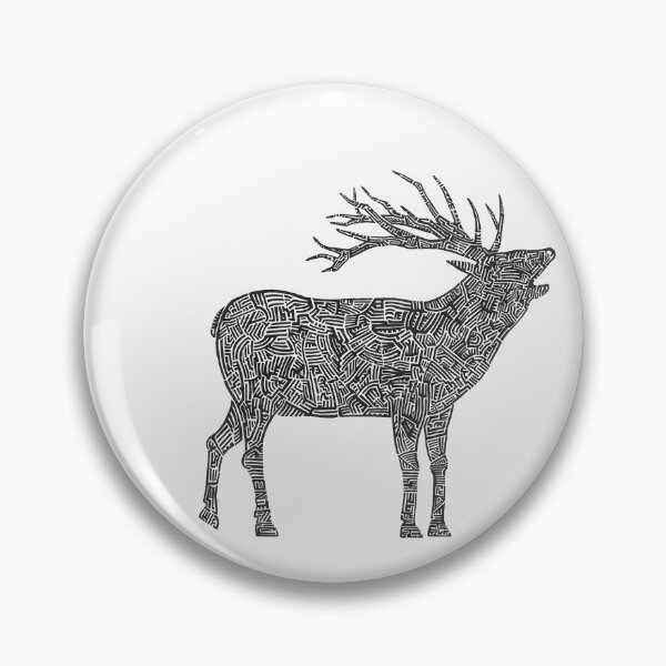 Item preview, Bellowing deer designed and sold by Insomnie.
