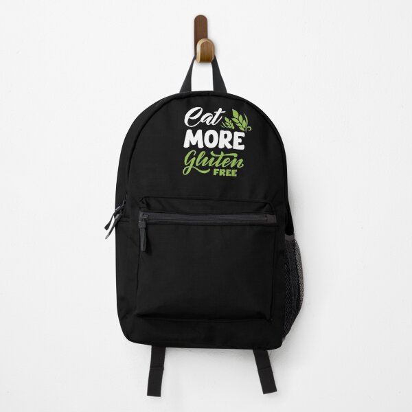 Item preview, "Eat more Gluten-free" t shirt dark mode design designed and sold by MyGluteesFree77.