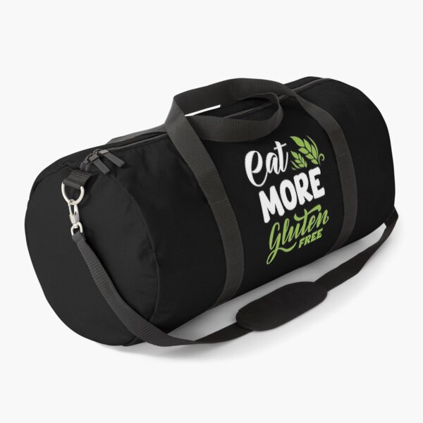 Item preview, "Eat more Gluten-free" t shirt dark mode design designed and sold by MyGluteesFree77.