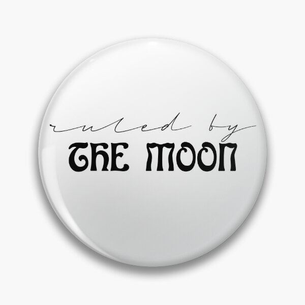 Item preview, Ruled by the Moon - Black Text designed and sold by jadeandmoth.
