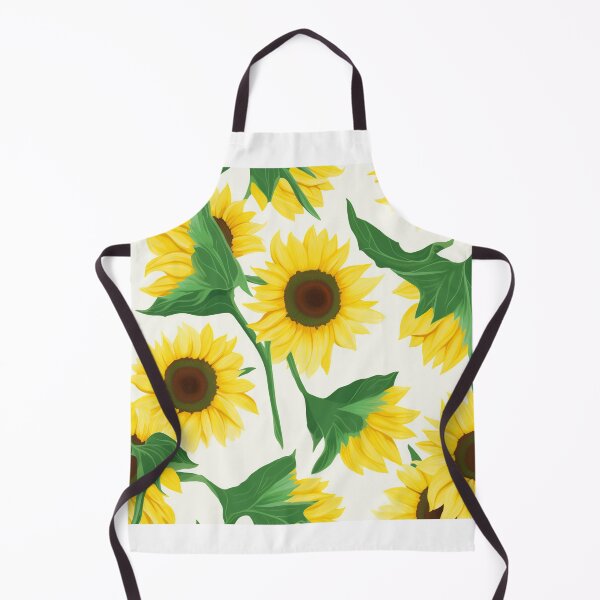 Item preview, Sunflower Tile 01: Golden Orb of Summer Joy in Towering Petals of Radiance designed and sold by TheBrainArt.