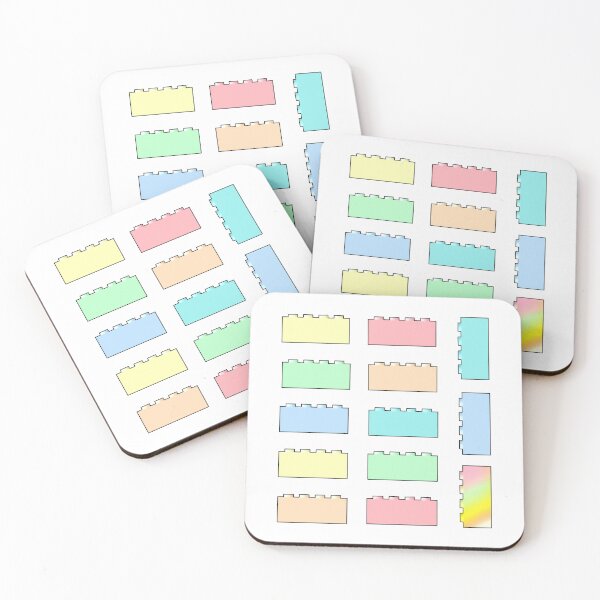 Item preview, Blocks Set 3 - Double Pastel Edition designed and sold by FLOdesignAUS.