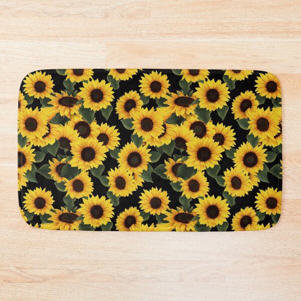 Item preview, Sunflower Tile 02: Golden Orb of Summer Joy in Towering Petals of Radiance designed and sold by TheBrainArt.