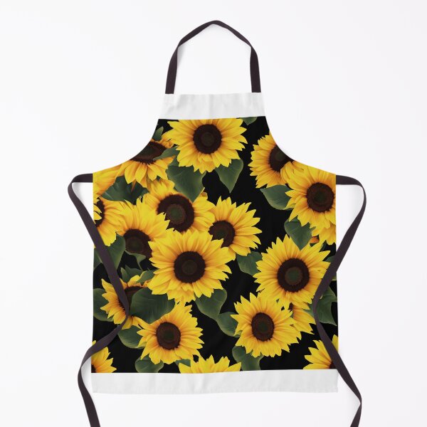 Item preview, Sunflower Tile 02: Golden Orb of Summer Joy in Towering Petals of Radiance designed and sold by TheBrainArt.