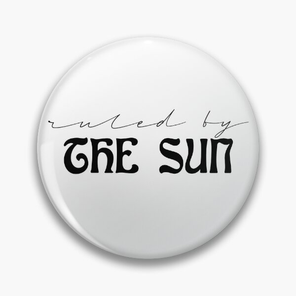 Item preview, Ruled by the Sun - Black Text designed and sold by jadeandmoth.