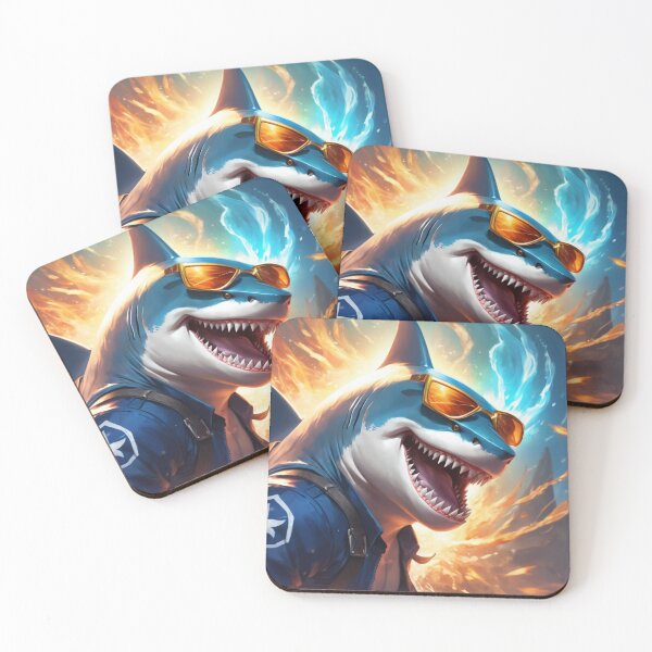 Item preview, Evil predatory shark anime designed and sold by Great-store4U.