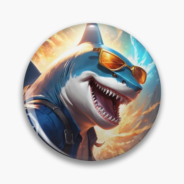 Item preview, Evil predatory shark anime designed and sold by Great-store4U.