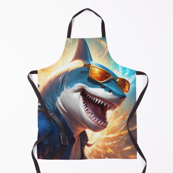Item preview, Evil predatory shark anime designed and sold by Great-store4U.