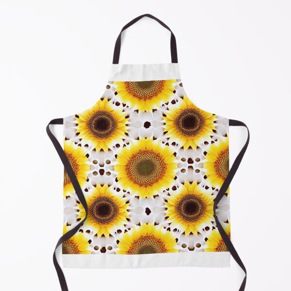 Item preview, Sunflower Tile 03: Golden Orb of Summer Joy in Towering Petals of Radiance designed and sold by TheBrainArt.