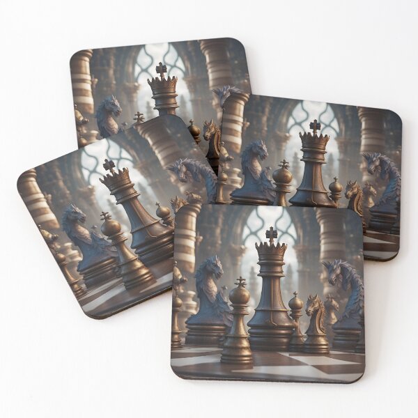 Item preview, A King and Its Pawns on a Chess Board designed and sold by MoriFantasy.