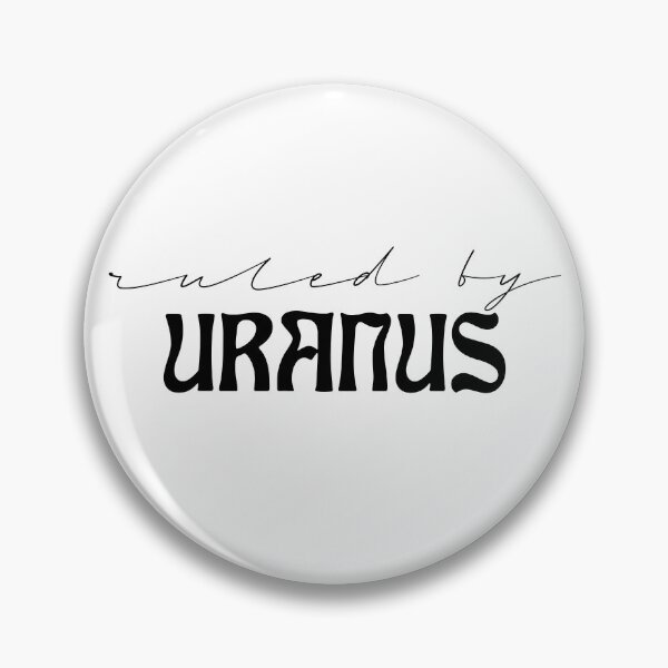 Item preview, Ruled by Uranus - Black Text designed and sold by jadeandmoth.