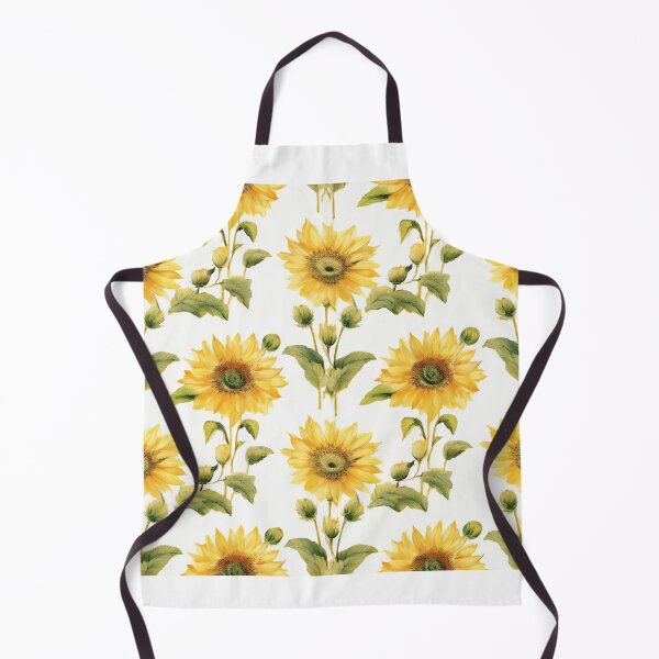 Item preview, Sunflower Tile 04: Golden Orb of Summer Joy in Towering Petals of Radiance designed and sold by TheBrainArt.