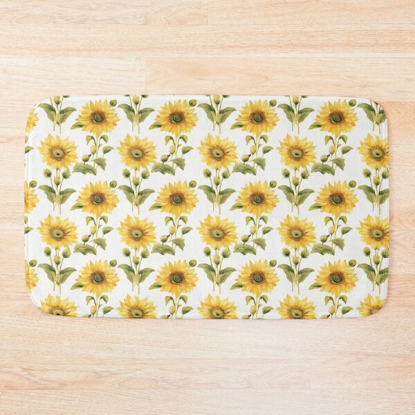 Item preview, Sunflower Tile 04: Golden Orb of Summer Joy in Towering Petals of Radiance designed and sold by TheBrainArt.