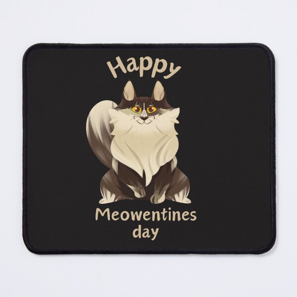 Item preview, Happy meowentines day designed and sold by MilkyForest.
