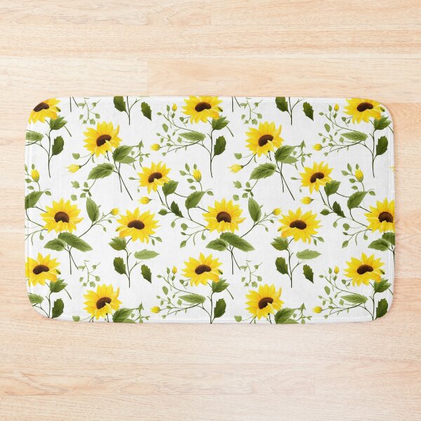 Item preview, Sunflower Tile 06: Golden Orb of Summer Joy in Towering Petals of Radiance designed and sold by TheBrainArt.