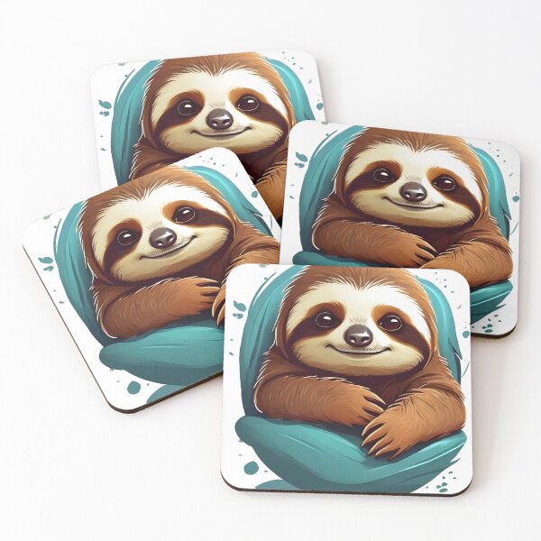 Item preview, Slothy Serenity: Baby Sloth Bliss designed and sold by WAUZ.
