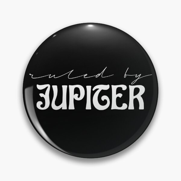 Item preview, Ruled by Jupiter - White Text designed and sold by jadeandmoth.
