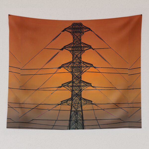 Item preview, Sunset Pylon designed and sold by pinkal.