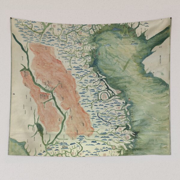 Item preview, Yuenan Quan Jing Yu Tu (Map of Vietnam circa 1885) designed and sold by allhistory.