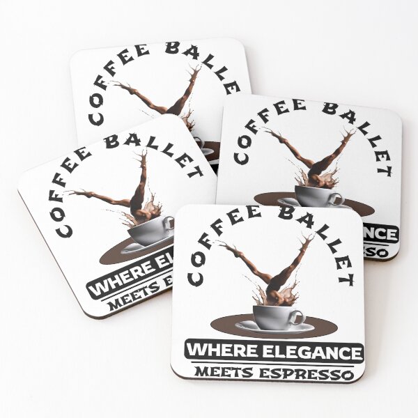 Item preview, Coffee Ballet: Elegance Meets Espresso designed and sold by Hungry-Murphy.