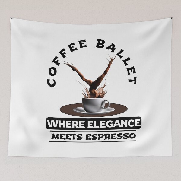 Item preview, Coffee Ballet: Elegance Meets Espresso designed and sold by Hungry-Murphy.