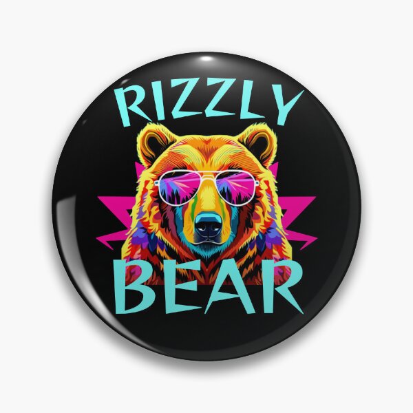 Item preview, Rizzly Bear Cool Grizzly Bear Wearing Sunglasses Funny Meme designed and sold by HappyGhoul1.