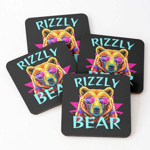 Item preview, Rizzly Bear Cool Grizzly Bear Wearing Sunglasses Funny Meme designed and sold by HappyGhoul1.