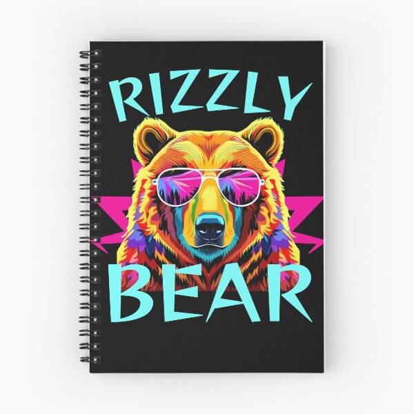 Item preview, Rizzly Bear Cool Grizzly Bear Wearing Sunglasses Funny Meme designed and sold by HappyGhoul1.