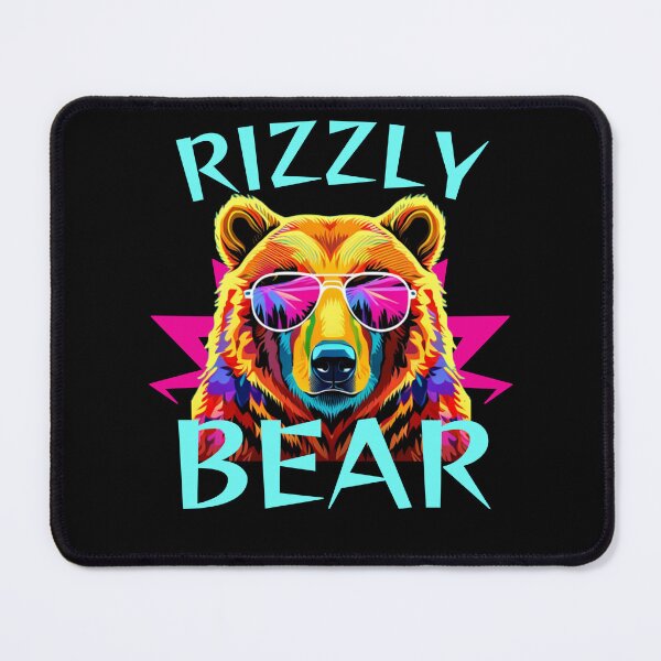 Item preview, Rizzly Bear Cool Grizzly Bear Wearing Sunglasses Funny Meme designed and sold by HappyGhoul1.