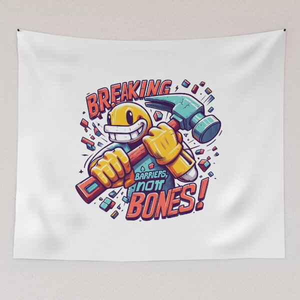 Item preview, Upbeat Jackhammer: Breaking barriers, not bones! designed and sold by Dungeon-Depot.