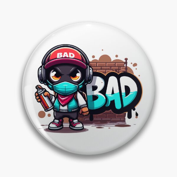 Item preview, Bad Cute Graffitiman designed and sold by BadGraffitiman.