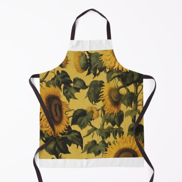 Item preview, Sunflower Tile 09: Golden Orb of Summer Joy in Towering Petals of Radiance designed and sold by TheBrainArt.