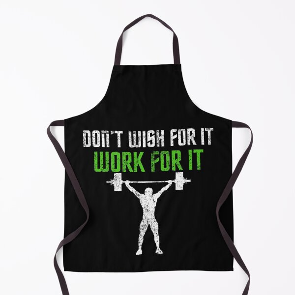 Item preview, Don't Wish For It Work For It Workout Design designed and sold by StanPera.