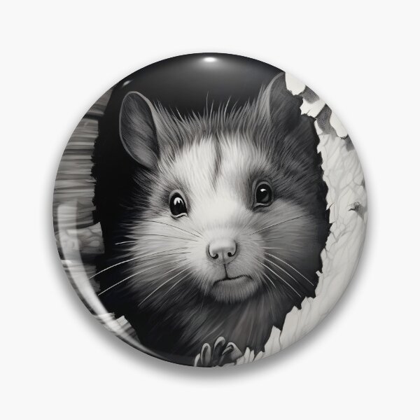 Item preview, Black and White Mouse Pencil Drawing designed and sold by Pencil-Art.