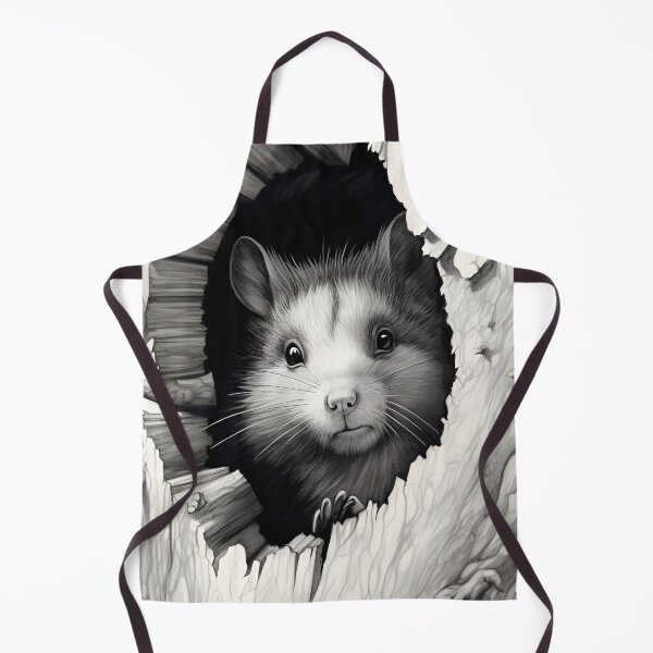 Item preview, Black and White Mouse Pencil Drawing designed and sold by Pencil-Art.