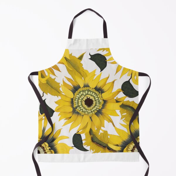 Item preview, Sunflower Tile 10: Golden Orb of Summer Joy in Towering Petals of Radiance designed and sold by TheBrainArt.