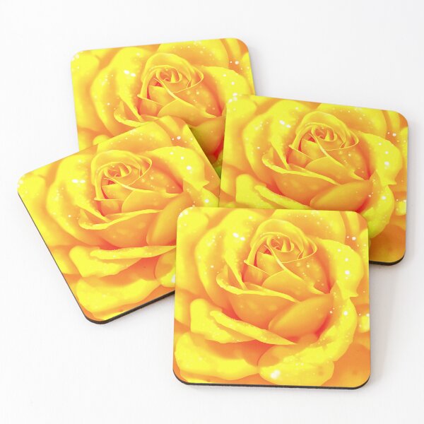 Item preview, Beautiful Texan Yellow Rose Closeup Abstract designed and sold by taiche.