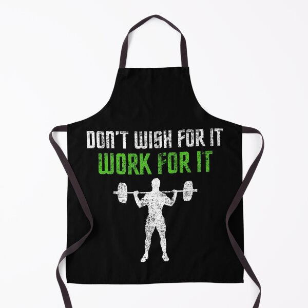 Item preview, Don't Wish For It Work For It Workout Design designed and sold by StanPera.