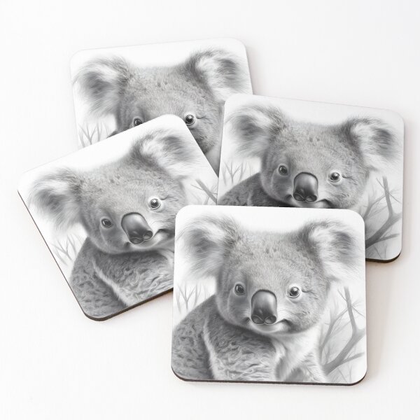 Item preview, Koala pencil drawing designed and sold by Pencil-Art.