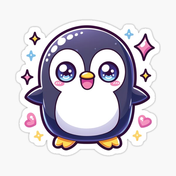Artikel-Vorschau von Adventure Time Cutie Kawaii Pinguin T-Shirt, designt und verkauft von DesignDoodleArt.