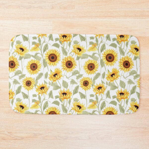 Item preview, Sunflower Tile 11: Golden Orb of Summer Joy in Towering Petals of Radiance designed and sold by TheBrainArt.