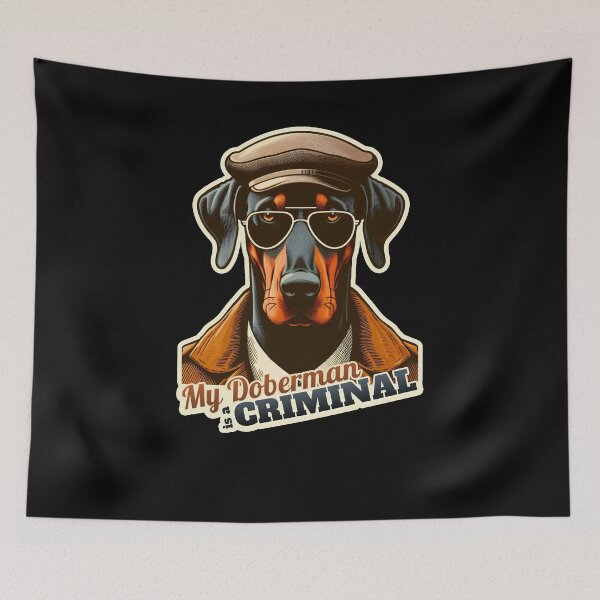 Item preview, Criminal Doberman designed and sold by ThisDress.