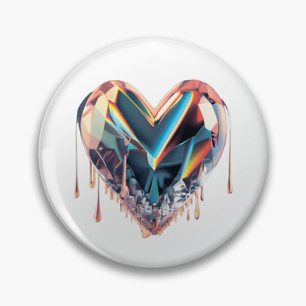 Item preview, crystal heart designed and sold by MagelliShop.