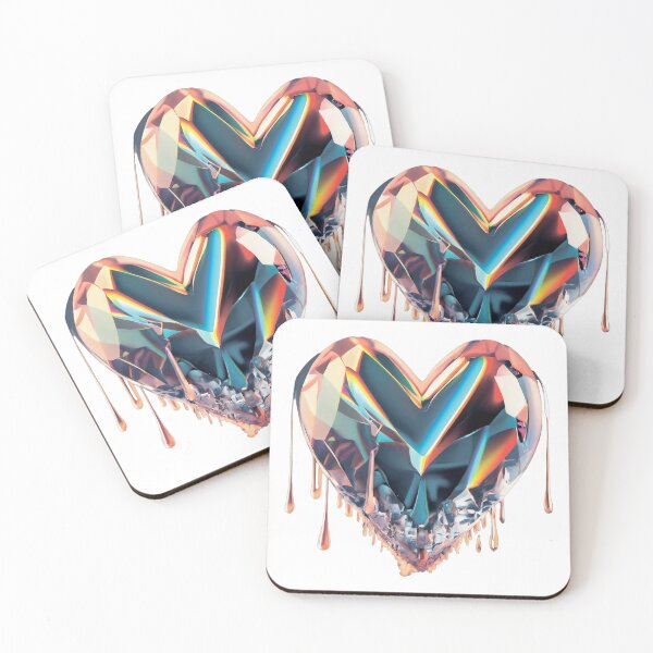 Item preview, crystal heart designed and sold by MagelliShop.